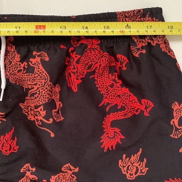 Shein the Dragons Print Men’s Swimming Shorts Size XL - Picture 3 of 6